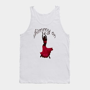 Shimmy On Tank Top